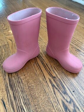 ZARA Kids Pink Rain Boots